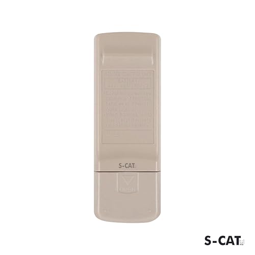 Image of S-CAT Compatible with O General AC Remote Control Model Original AR-JW1 AR-JW2 (No Backlight) 47 Suitable for 1 /1.5 /2 Ton Split /Window AC (Match Old Remote Exactly, for Any Issues Contact Helpline)
