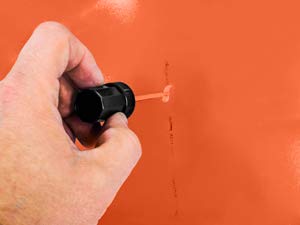 MP Essentials E-Tech Car Bodywork, Wheels & Appliances Touch Up Paint Pen Sticks | Available in 20 Colours (Orange)