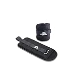 Gewichtsmanschetten Fuß und Handgelenk, 2er Set (0,5kg x 2 / 1kg x 2 / 5kg x 2) Gewichte für Beine und Arme, Gewichtsmanschetten für Fitness, Bewegung, Laufen, Joggen, Yoga