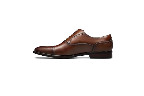 Florsheim Men's Oxford, Cognac, 8 by Florsheim - Image 2