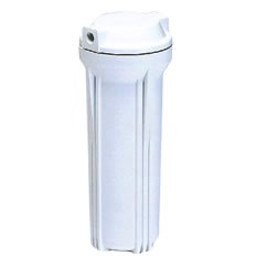 (YEGWW14) 10""EG" Filter Housing 1/4"NPT White