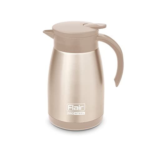 Image of Flair Cafe Vacuum Insulated Steel Kettle 750 ML (Gold)