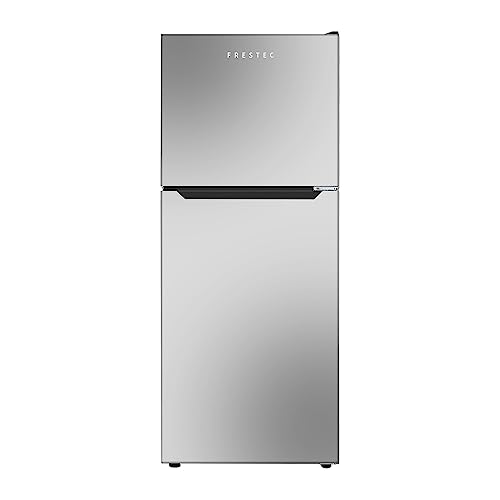 3.0 Cu.Ft Compact Refrigerator with 2 Doors, Mini Fridge with Freezer, 37dB Quiet, 7-Settings Mechanical Thermostat, Small Refrigerator for Bedroom Office, Dorm or Garage, Black (New Black)