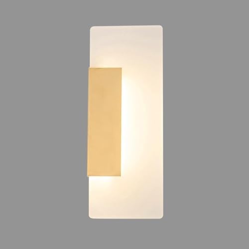 Apliques de pared para interiores LED modernos de forma rectangular y luz neutra de 4000K 7