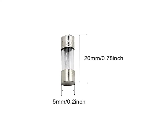 Sorica Glass Fuse 250v, 6A Fuse for Extension Board (10 Piece)