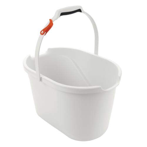 OXO Good Grips 14-Qt Angled Measuring Mop Bucket, Utility Cleaning Supplies | Folding Handle...