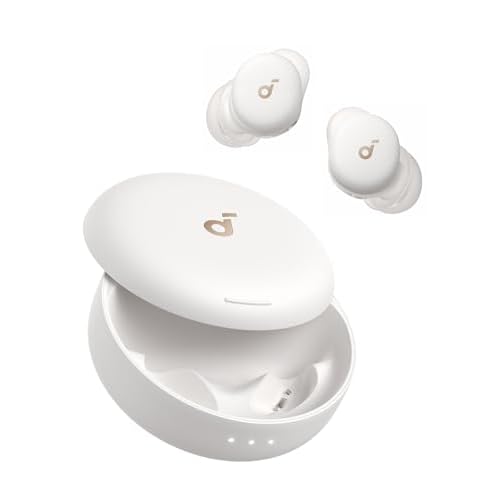 Soundcore Anker Sleep Headphones A30, Sleep Headphones with Active Noise Cancellation, Adaptive System to Block Snoring, Maximum Comfort for Side Sleeping, 45H Playback