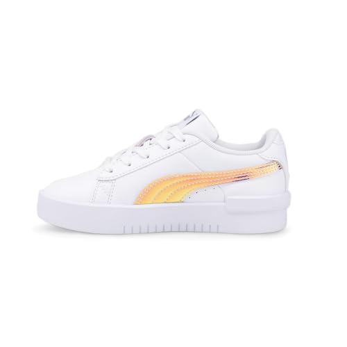 PUMA Toddler Girls Jada Holo Lace Up Sneakers Shoes Casual - White3