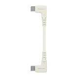 オウルテック USB Type C ケーブル L字コネクター PD60W充電 データ転送 断線に強い 耐屈曲2万回以上 L型ケーブル コンパクト キナリ OWL-CBSCC1L-KI