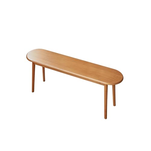Banco de entrada de madera maciza, muebles resistentes y versátiles para comedor, cocina, sala de estar, pasillo, dormitorio, baño, elegante decoración del hogar