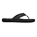 Calvin Klein Women's Caluha Flip-Flop, Black Logo 001, 8