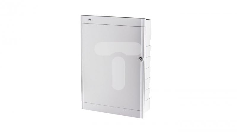 Cuadro eléctrico empotrado, color blanco 18P Módulos