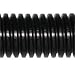 Flexible Polyethylene Wire Loom, 1 1/2 Inch Diameter, 10 Feet, Black