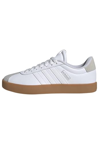 Adidas Femme VL Court 3.0 Shoes, FTWR White/FTWR White/Silver met., 37 1/3 EU