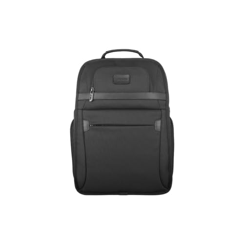 Image of Promate Premium Backpack, Lightweight 15.6-inch Laptop Bag with Spacious Compartments, Luggage Belt Strap, Mesh Straps, Durable Make, and Quick Access Pockets, for MacBook, Dell, Paramount-BP