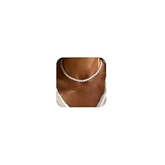 M:pearl choker necklace