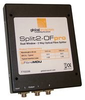Splitter ottico 2 vie Fibre-IRS | Segnale Splitter Antenna Antenna Satellitare, 1 X Qtà - F700336