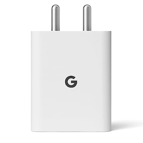 Image of Google 25W USB-C Fast Charging Power Adapter Compatible for Google Pixel 7 Pro, Pixel 7, Pixel 7A, Pixel 6 Pro, Pixel 6, Pixel 6A, Pixel Android Phone Charger [Quick Charge Support] - 25 Watt (White)