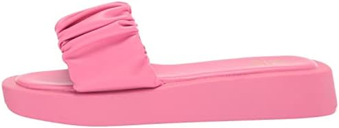 YOKI-LAILA Women's Open Toe Platform Sandal, Fuchsia, 9 M US | Image 7