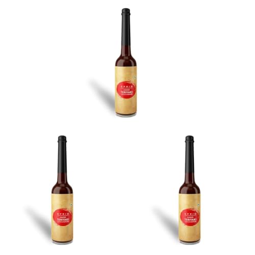 Image of Sprig Ginger Teriyaki Sauce and Marinade 120g | Expensive But Authentic | From Fresh Ginger | Use as Teriyaki Dipping sauce, Marinade & Salad Dressing | Make Stir-fry bowls and Fried Rice (Pack of 3)