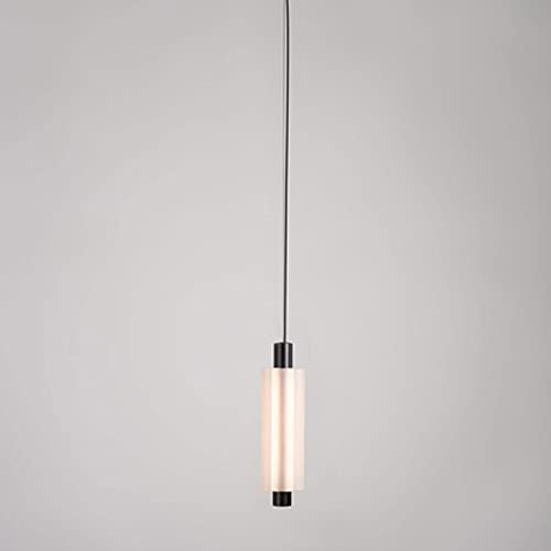 Lámpara colgante LED de techo minimalista en acrílico con cable largo para dormitorio de diseño