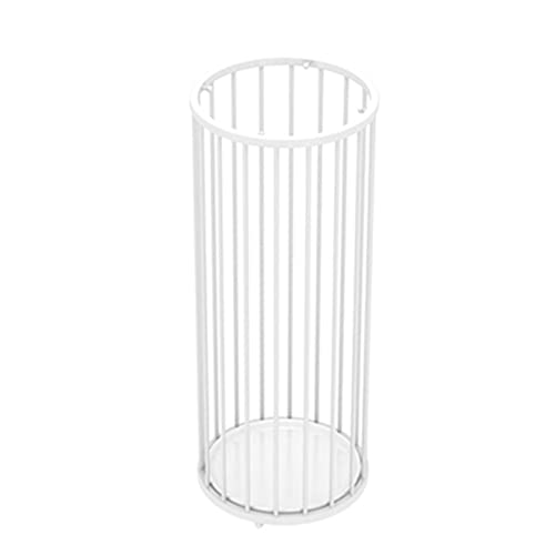 Porte-parapluie de luxe léger blanc structure créative 58 cm pour hall élégant