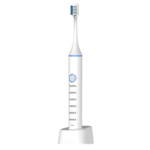 Adult Household Brush Head Electric Toothbrush 6-speed Adjustable Fully Automatic Ultrasonic Charging Base(A)