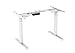 Produktbild StandXT D08 Advanced elektrisch höhenverstellbarer Schreibtisch Stehpult Tischgestell Tischbeine (Höhe 62-128 cm, Memoryfunktion, Kollisionsschutz, 2 Motoren, einfache Montage, robust), Weiß