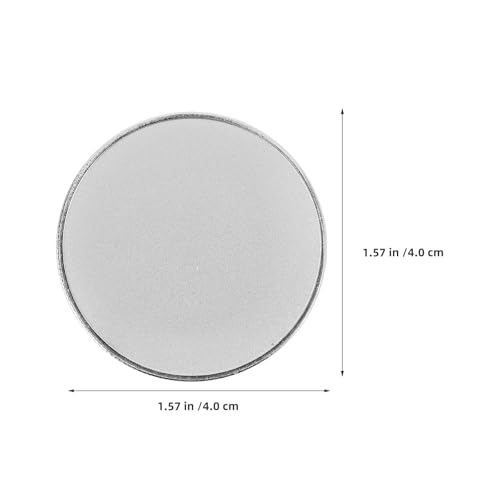 Moneda de desafío de 40 mm lisa sin imperfecciones lista para grabado láser 3
