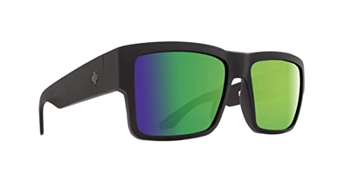 Spy Cyrus Happy Lens Polarized 673180374861 Matte Black Green Lenses
