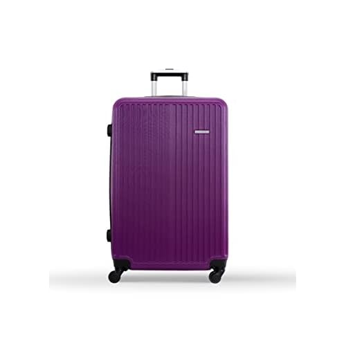 Parajohn-PARA-JOHN-Lightweight-1-Piece-Single-Size-Abs-Hard-Side-Small-Cabin-Carry-Travel-Luggage-Trolley-Bag-With-Lock-For-Men-Women-Unisex-Hard-Shell-Strong-Purple Parajohn PARA JOHN Lightweight 1 Piece Single Size Abs Hard Side Small Cabin Carry Travel Luggage Trolley Bag With Lock For Men, Women, Unisex Hard Shell Strong Purple