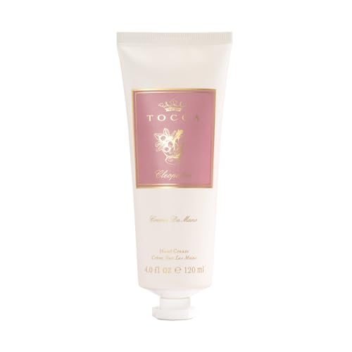 Tocca Crema de Mano, Cleopatra Hand Cream, 4 oz - Grapefruit, Jasmine, Vanilla Musk - Moisturizing, Quick Absorbing