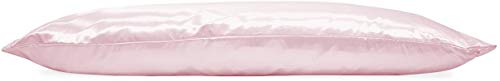 Betty Dain Soft Satin Body Pillowcase, 21 X 54, Pink #TOP2