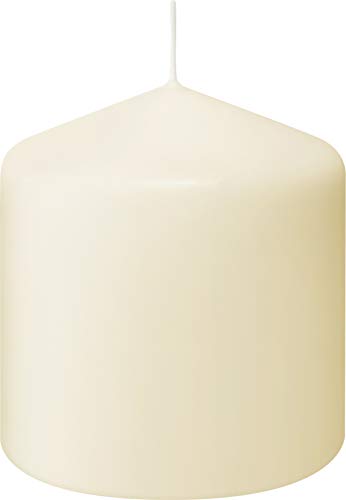 Bolsius Ivory Pillar Candles – 3X3 Unscented Candle Set Of 6 – Dripless, Smokeless, And Clean Burning Household Dinner Candles – Perfect For Weddings, Parties, Dinners Decorative Candles #TOP7