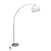 Produktbild BRILLIANT Lampe Vessa Bogenstandleuchte 1,7m chrom/weiß