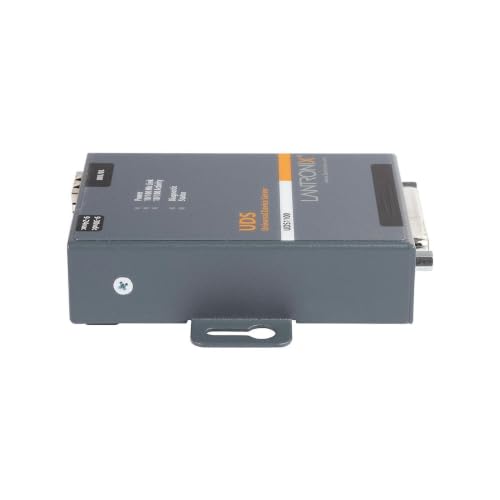 Image of Lantronix UDS1100 /UDS2100 Device Server - 1- or 2-Port Serial-to-Ethernet Device Server, RS-232 /422 /485, 10 /100 Ethernet with 15 kV ESD Protection; UDS2100 Supports PoE - UD1100NL2-01