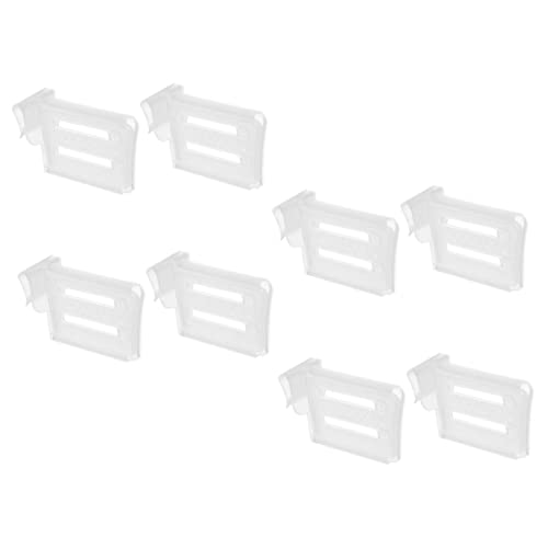 Gatuida 8Piezas Tablero de Refrigerador Expandible Separadores de Nevera para Organización de Puertas Laterales Divisores Ajustables para Especias Bebidas