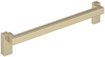 Signature Hardware 954054-7916 Matilde 7-9/16 Inch Center to Center Drop Cabinet Pull - Golden Champagne