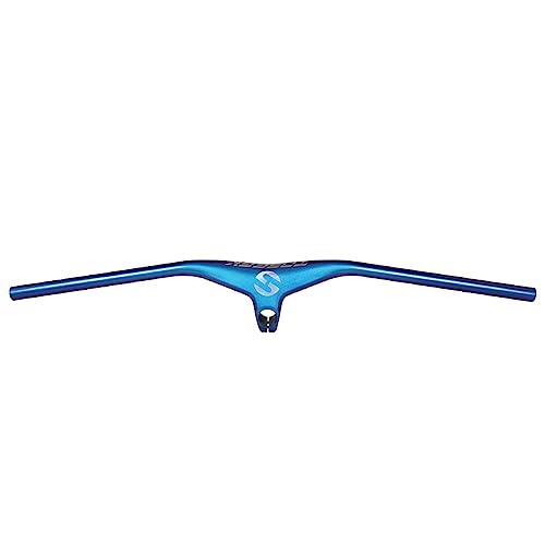 Guidon plat 2 en 1 en carbone ultra-léger pour VTT de performance