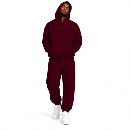 Sweatsuits for Men Oversized Jogging Suits Fall Athletic Two Piece Set - image 1