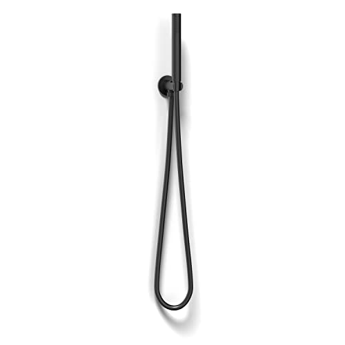 Metaform Kit Doccetta Nero Opaco Tonda Con Presa D'Acqua (M50)