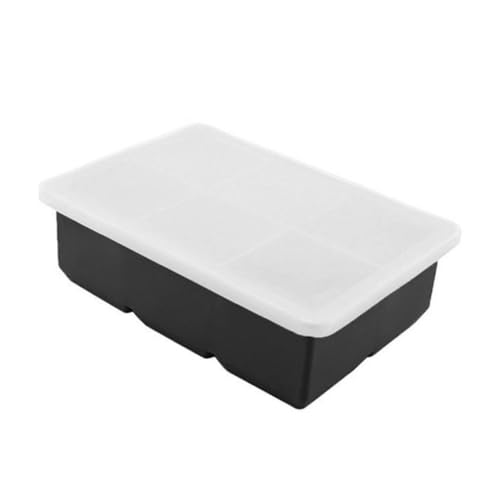 Bandeja de Cubos de Hielo de Silicona con Tapa miniatura 1