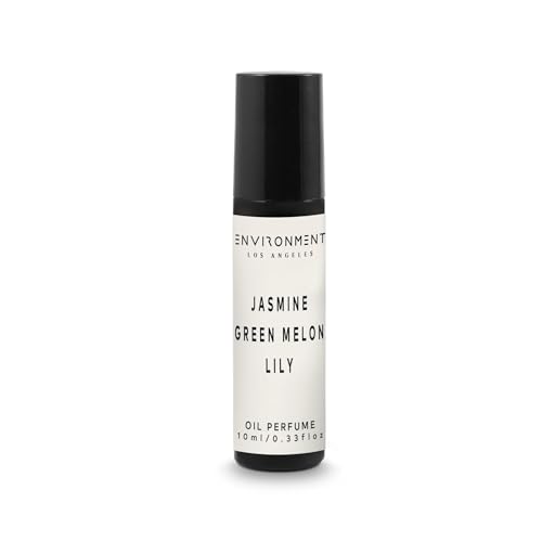 ENVIRONMENT Inspired by 5-Star Hotels WN 10ml Roll-on Perfume (Jasmine | Green Melon | Lily) Body Oil Fragrance, Roll On Oil, Body Fragrance for Women & Men, Luxury Scents, Vegan & Cruelty-Free