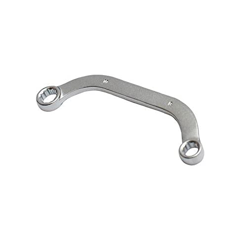 Doppel-Ringschlüssel langer Schraubenschlüssel 8-22mm CV-Stahl S-Form C-Form Gekröpft Ratschenschlüssel Gebogen Schraubenschlüssel