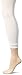 No Nonsense Women's Super Opaque Capri Tight With Lace Trim Sockshosiery, -White, XL