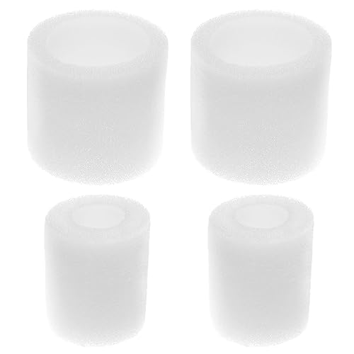 Micro Traders 4Pcs RC Car Air Filter Cotton Replacement Fit for 1/8th Size Inner & Outer Foam Air Filter Accessories