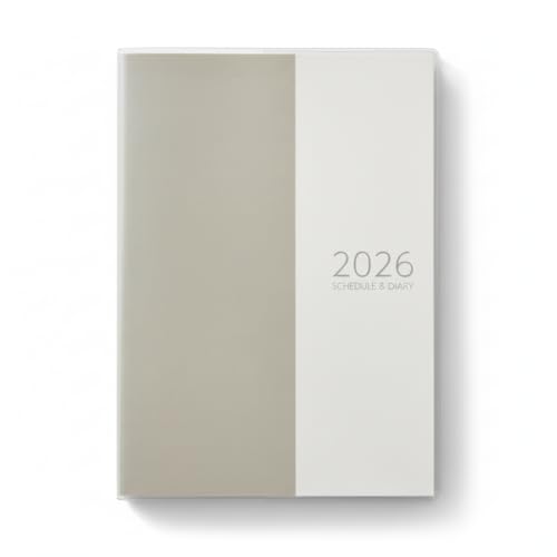 󑎍{ A܂ł菑 Vv XPW[ 蒠 _CA[ 2026N1n܂ A5 (O[×zCg)