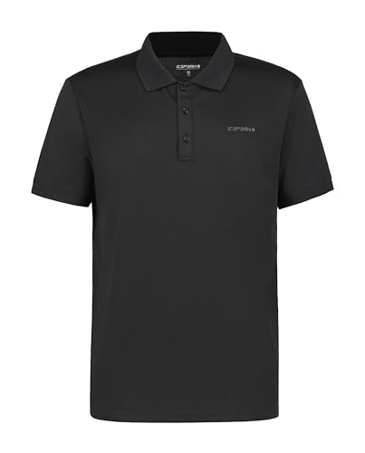 ICEPEAK BELLMONT Poloshirt für Herren Schwarz L