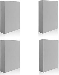 4PCS Stamping Foam,Reusable Moldable Foam Blocks for Card Making Backgrounds & Card Fronts, Moldable Foam Stamps Plastic Dry Foam Stamp Pad Cut Dry Foam Stamping Foam Block for Handicrafts Projects