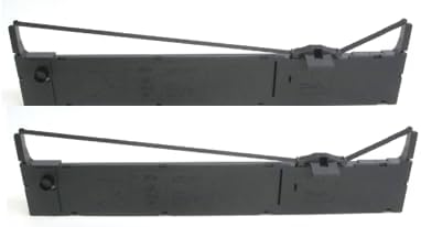 エプソン用 VP1800RC用 黒 ドットプリンタ汎用インクリボンカセット 2個セット